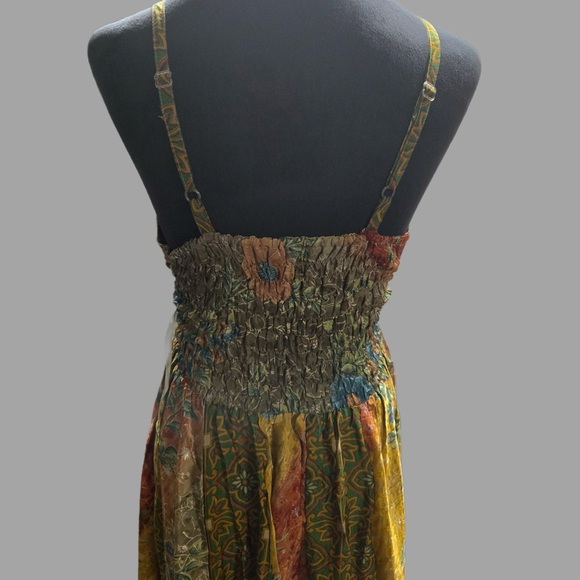 Multicolor Bohemian Maxi Dress - Picture 5 of 5